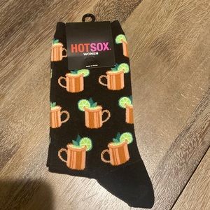 NWT Women’s HOTSOX Socks (Moscow Mule Print)